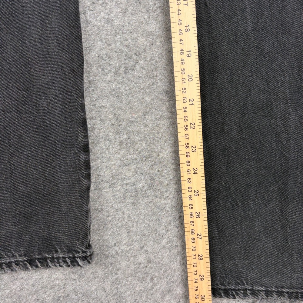 Rustler Jeans Mens 36x30 Black Faded Denim Regular Fit Western Outdoor Rugged - Picture 14 of 16